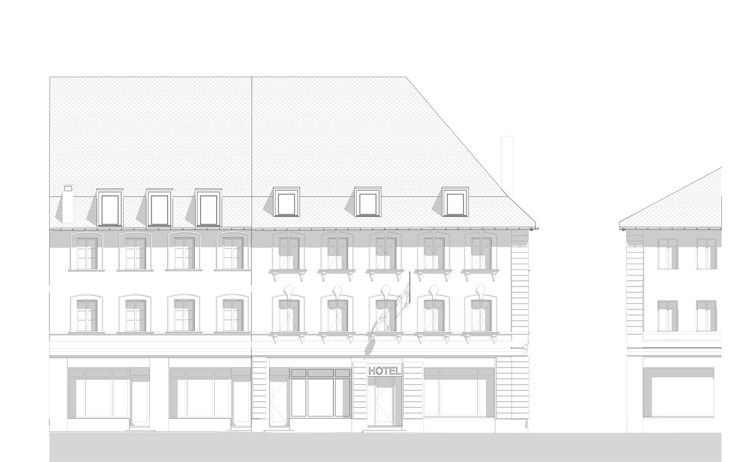façade principale